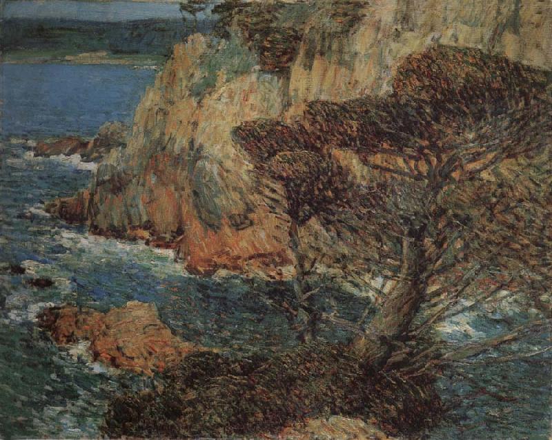 Childe Hassam Point Lobos Carmel oil painting picture
